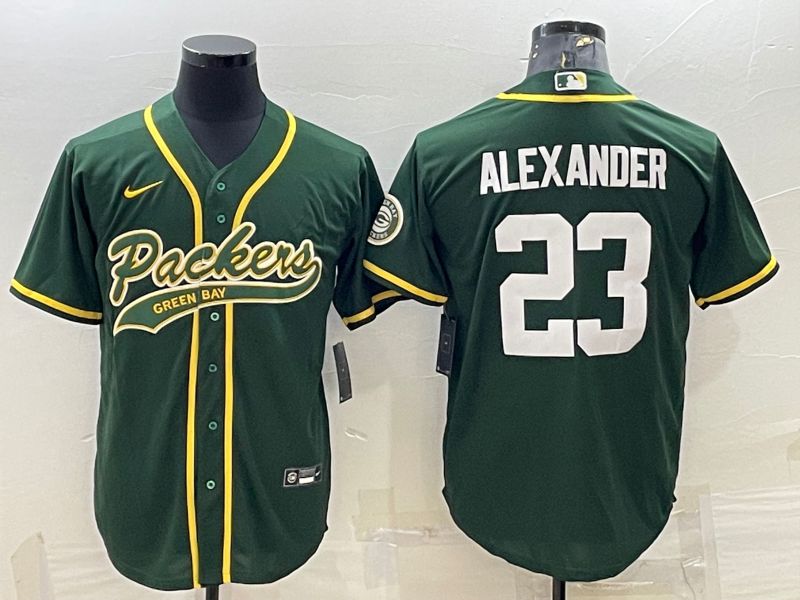 Men Green Bay Packers #23 Alexander Green 2022 Nike Co branded NFL Jersey->los angeles chargers->NFL Jersey